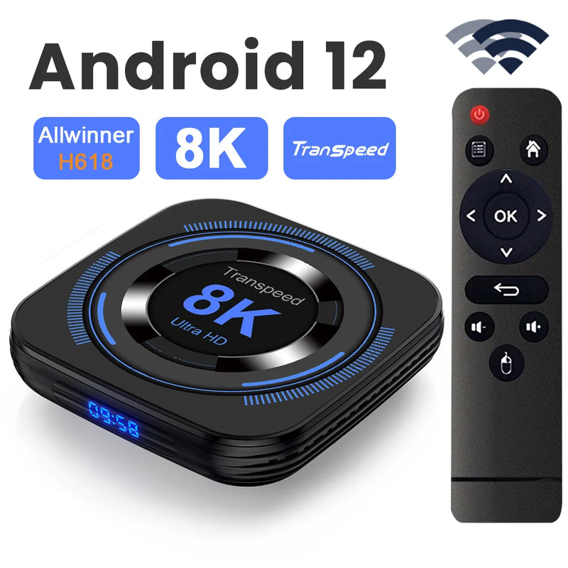 TV Box Transpeed ANDROID 8k Ultra HD